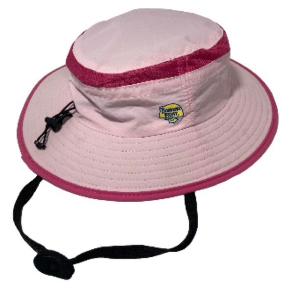 BANANA BOAT Pink Safari Bucket Sun Hat Girls Size 4 to 6X - Picture 1 of 10